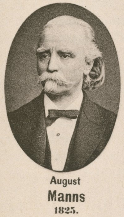 August Manns (gravyr) av English School