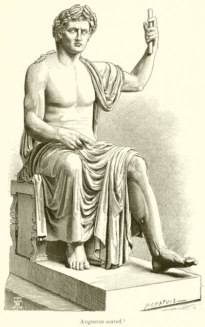 Augustus sittande av English School