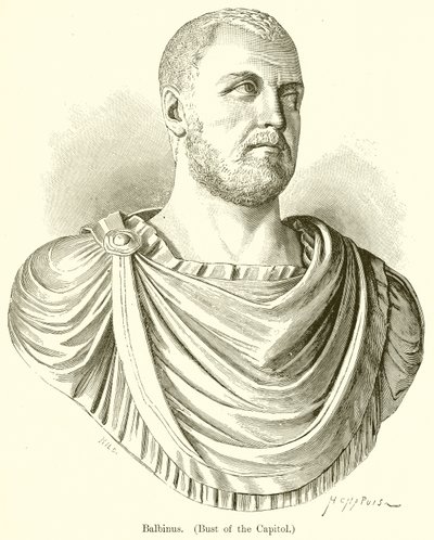 Balbinus. (Byst av Capitolium) av English School