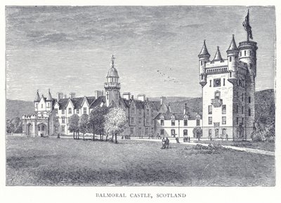 Balmoral Castle, Skottland av English School
