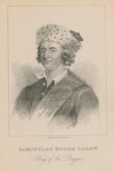 Bamfylde Moore Carew, tiggarnas kung av English School