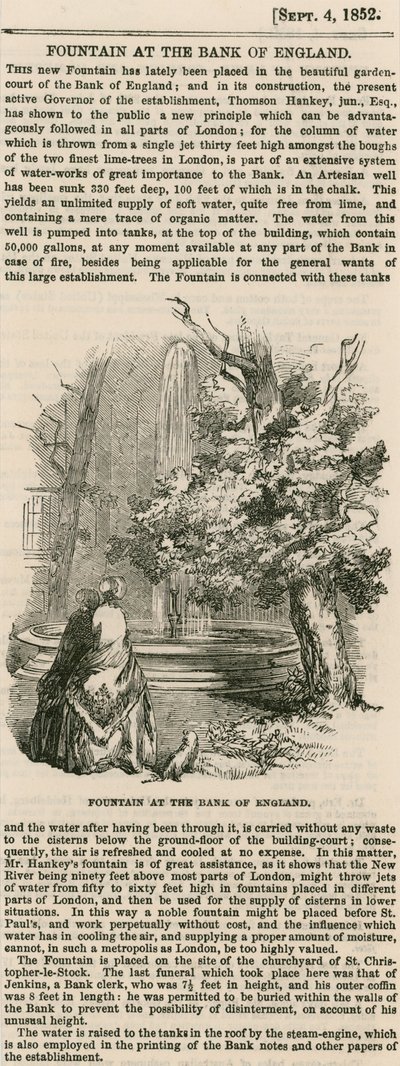 Bank of England, Garden Court av English School