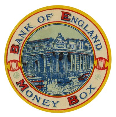 Bank of England, pengalåda av English School