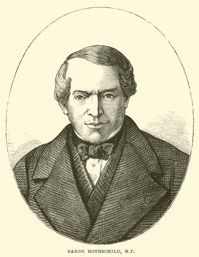 Baron Rothschild, MP (gravyr) av English School