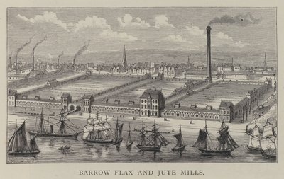Barrow Lin och Jute Mills av English School
