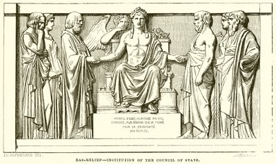 Bas-Relief--Statsrådets institution av English School