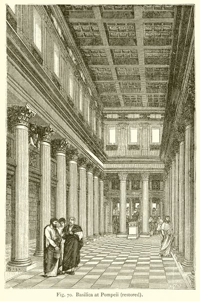 Basilikan i Pompeji (restaurerad) av English School