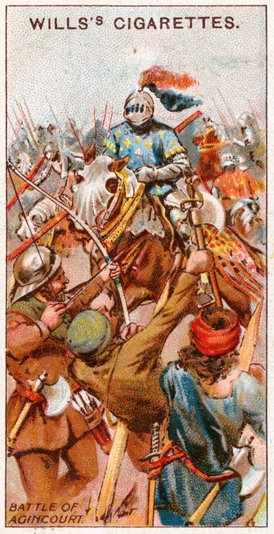 Slaget vid Agincourt av English School