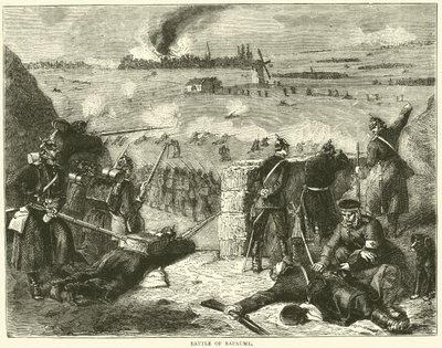 Slaget vid Bapaume, januari 1871 av English School