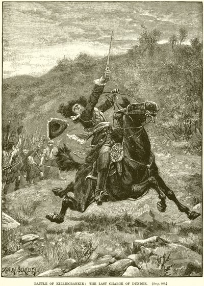 Battle of Killiecrankie: The Charge of Dundee av English School
