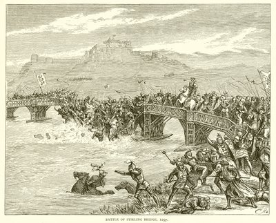 Slaget vid Stirling Bridge, 1297 av English School