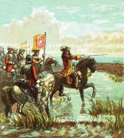 Battle of the Boyne av English School
