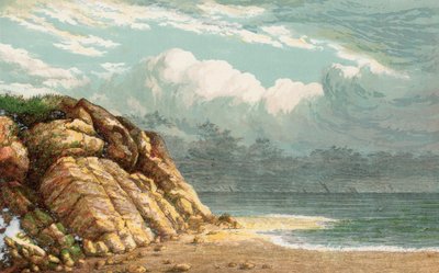Strand och klippor av English School
