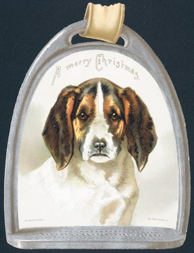 Beagle tag, julkort av English School
