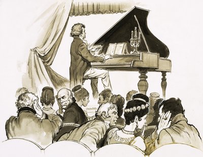 Beethoven -- kompositören som inte kunde höra. av English School