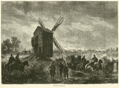Före Orleans, november 1870 av English School