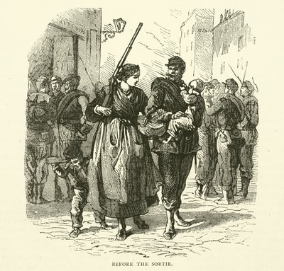 Före Sortien, januari 1871 av English School