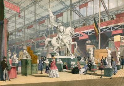 Belgisk del av den stora utställningen 1851 av English School