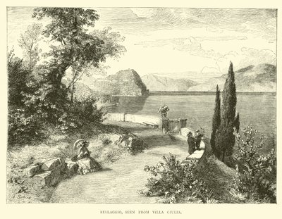 Bellaggio, sett från Villa Giulia av English School