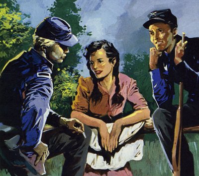 Belle Boyd var spion under det amerikanska inbördeskriget av English School