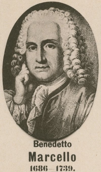 Benedetto Marcello (gravyr) av English School