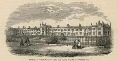 Välvillig institution för äldre och handikappade skräddare på Haverstock Hill av English School