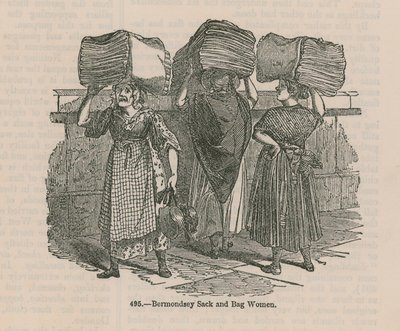 Bermondsey säck och väska kvinnor av English School