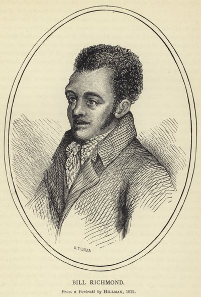 Bill Richmond, Från ett porträtt av Hillman, 1812 av English School