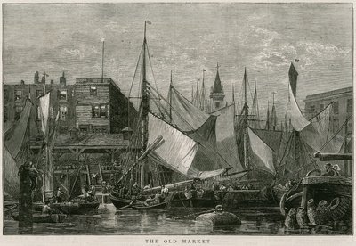 Billingsgate, den gamla marknaden av English School