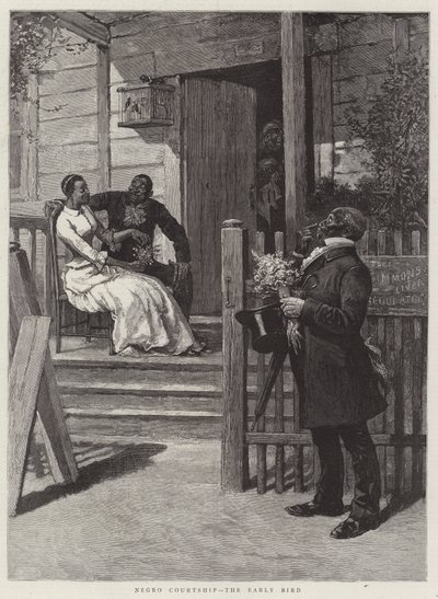 Black Courtship, the Early Bird (gravyr) av English School