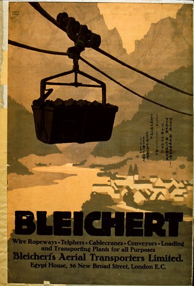 Bleichert Engineering affisch av English School