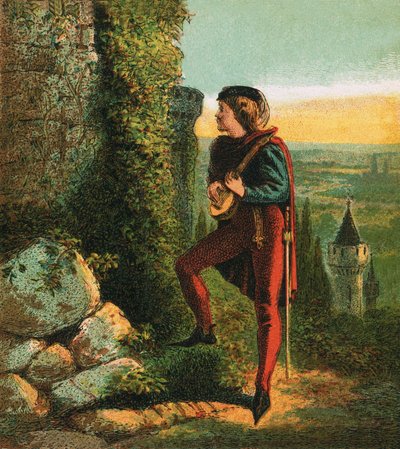 Blondel på Richards fängelse av English School