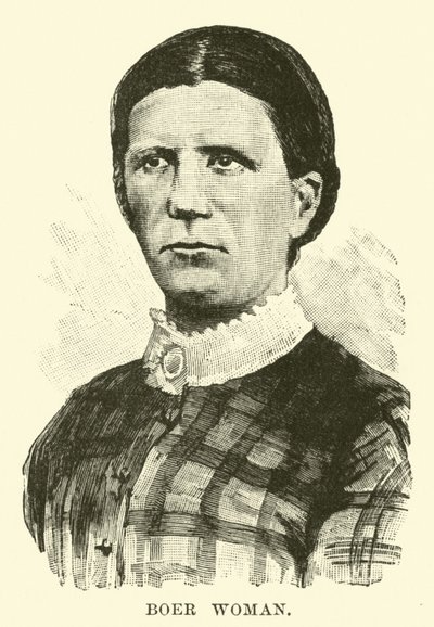 Boer kvinna av English School