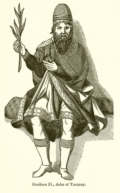 Bonifatius II, hertig av Toscana av English School