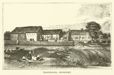 Boothbank, Cheshire (gravyr) av English School