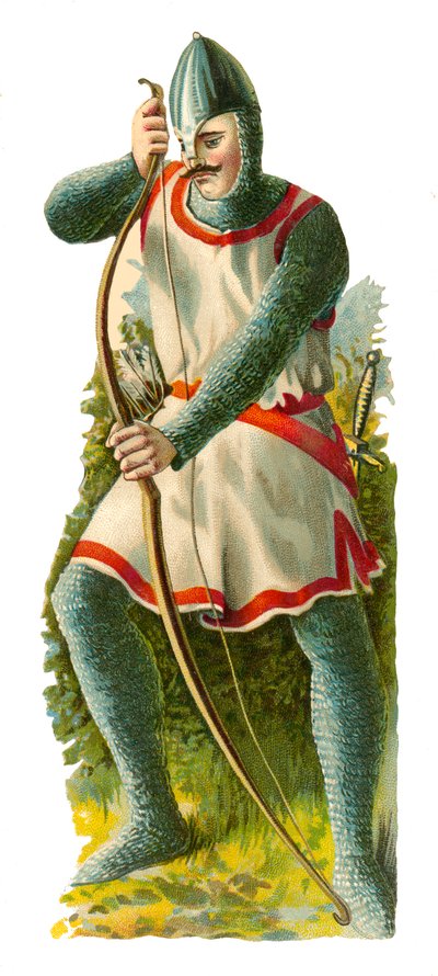 Bågman av kung William, 1066-67 e.Kr av English School