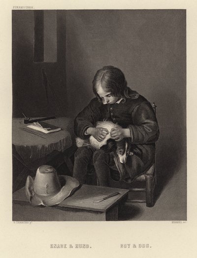 Pojke och hund av English School