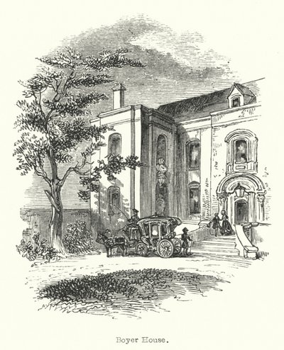 Boyer House (gravyr) av English School