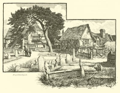 Bray kyrkogård av English School