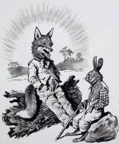 Brer Rabbit och Brer Fox av English School
