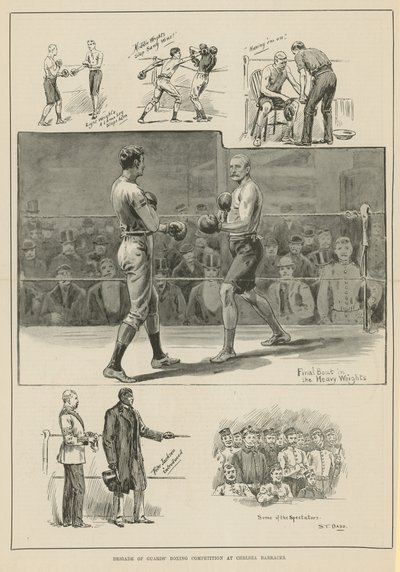 Brigade of Guards boxningstävling av English School