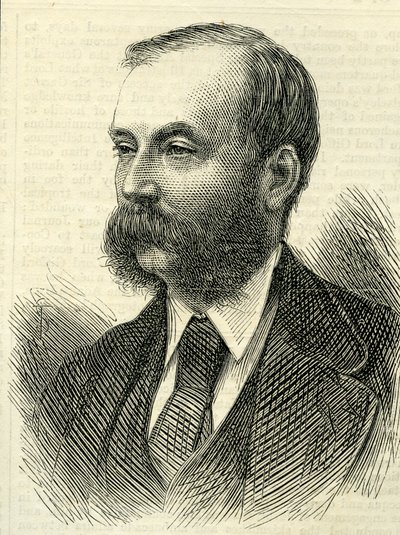 Brigadier-general, Sir Archibald Alison, 2:a baronet (1826-1907) från The Illustrated London News 18 april 1874 av English School