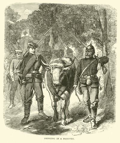 Införa en fånge, september 1870 av English School