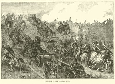 Att ta upp de preussiska kanonerna, augusti 1870 av English School