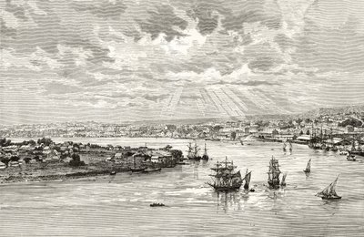 Bandari ya Brisbane, Australia, c.1880, kutoka kwa 