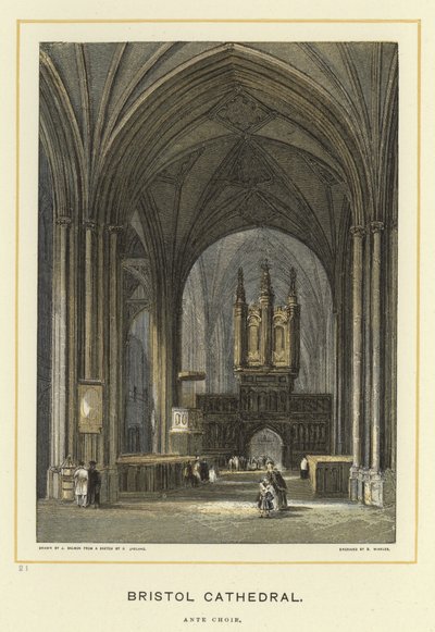 Bristol Cathedral, antekör av English School
