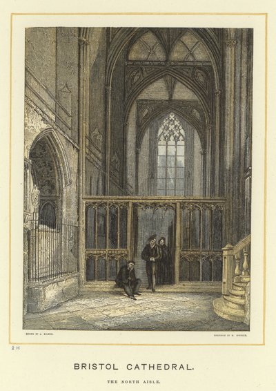 Bristol Cathedral, norra gången av English School