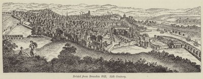 Bristol från Brandon Hill av English School