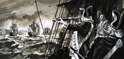 Storbritannien förlorade Menorca när en flotta av franska fartyg flydde in i helgedomen i Mahons hamn av English School