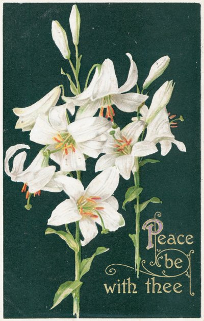 Brittiskt påskkort av English School